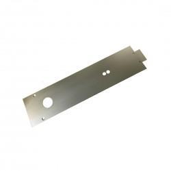 DORMA RTS85W Cover Plate - Timber Doors - Silver (B)