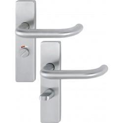 ARRONE AR361/15 Stainless Steel Bathroom Lever Handle on Backplate