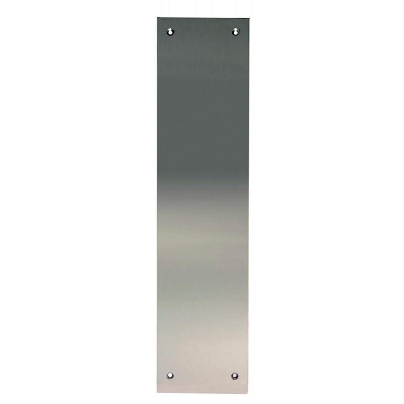 Satin Stainless Steel Push Plates Door Controls Direct