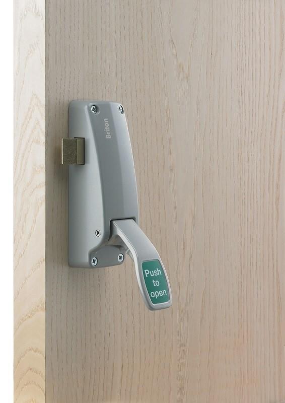 Briton 1438 Push Pad Emergency Exit Rim Panic Latch | EN 179