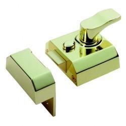 Eurospec Deadlocking Night Latch - Polished Brass