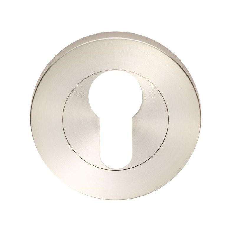 55mm x 8mm Euro Escutcheon Satin Stainless Steel G316