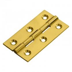 FTD800D Cabinet Hinge - Polished Brass