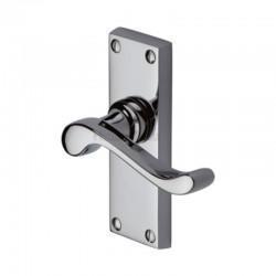 V800 Bedford Lever Latch Furniture - Polished Chrome