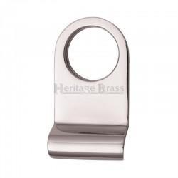 Victorian Round Rim Cylinder Pull - Polished Chrome