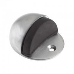 Oval Shielded Door Stop Satin Chrome