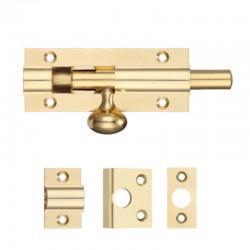 FB55 Architectural Barrel Bolt - Polished Brass