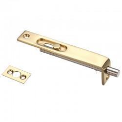 FB01 Slide Action Flush Bolt - Brass