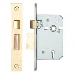 ZBSS BS3621 5 Lever Sashlock - 65mm Brass