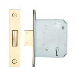 ZBSD BS3621 5 Lever Deadlock - 76mm Brass