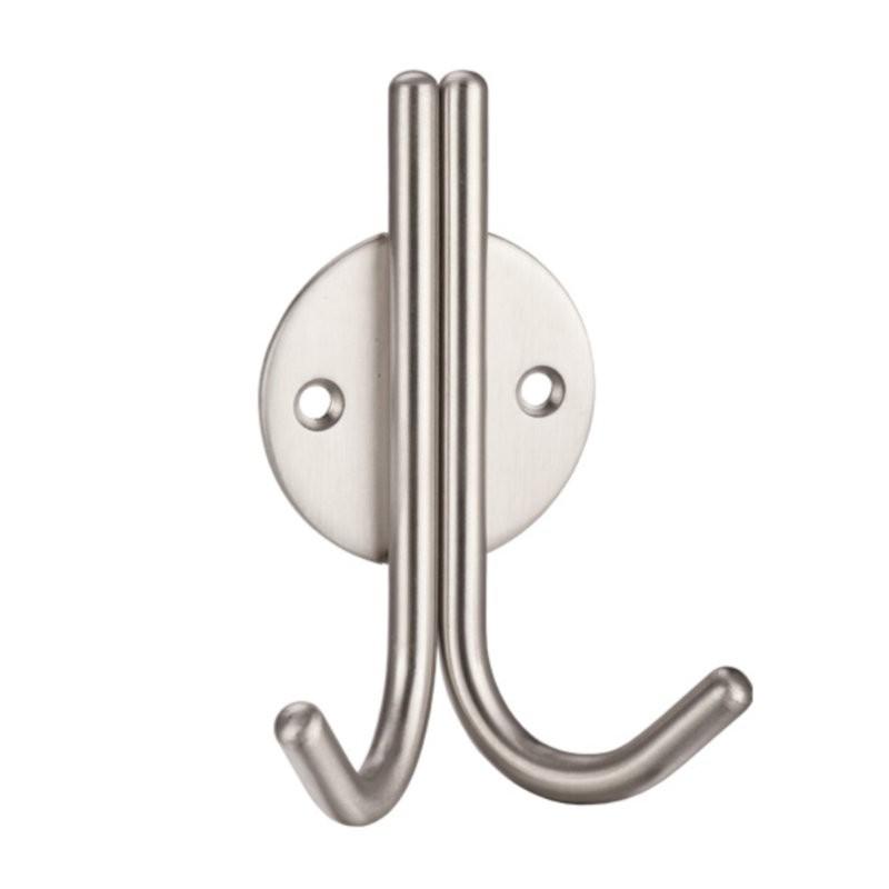 ZOO ZAS70 Stainless Steel Double Robe Hook