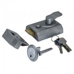 Eurospec Deadlocking Night Latch - Satin Chrome