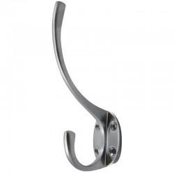 Satin Chrome Hat & Coat Hook