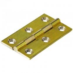 Simonswerk Solid Drawn Brass Butt Hinge - 51, 63, 75mm