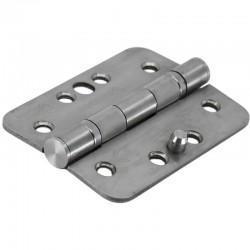 Eurospec HIN1433SEC Stainless Steel Ball Bearing Security Hinge - Radius