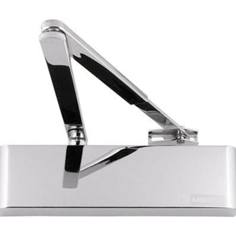 ARRONE AR5500 EN2-5 Overhead Door Closer - Polished Stainless Steel ARRONE AR5500 EN2-5 Overhead Door Closer - Polished Stainless Steel