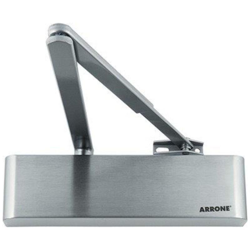 ARRONE AR5500 EN2-5 Overhead Door Closer - Satin Stainless Steel ARRONE AR5500 EN2-5 Overhead Door Closer - Satin Stainless Steel