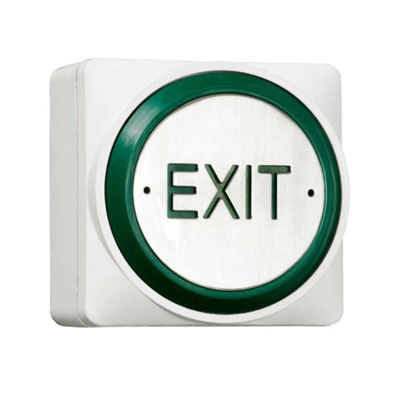 Large All Active Exit Button - White