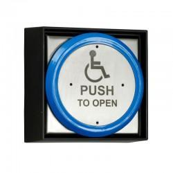Large All Active Disabled Push Pad c/w Back Box - SSS Wireless