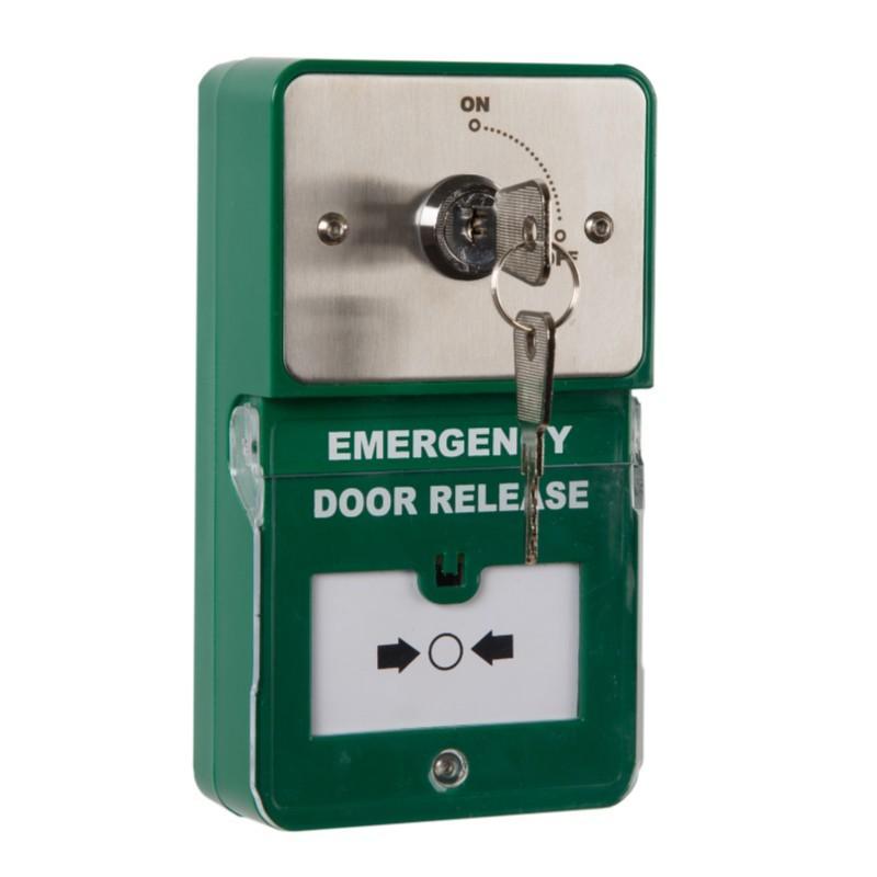 Dual Unit Keyswitch Maintained and Emergency Break Glass