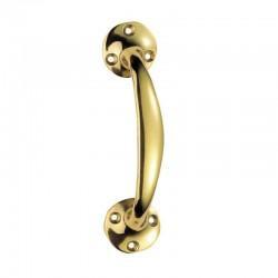 Carlisle Brass AA36 Bow Pull Handle 152mm - Polished Brass