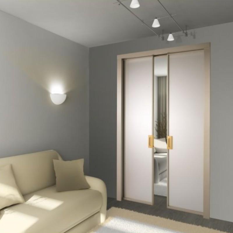 Scrigno S Tech Double Sliding Pocket Door System With Jambs
