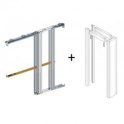 Scrigno Kit Single Sliding Pocket Door System - Illustration