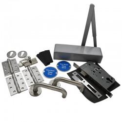 Fire Door Ironmongery Kit for Office/Classroom – Locking – Basic Specification