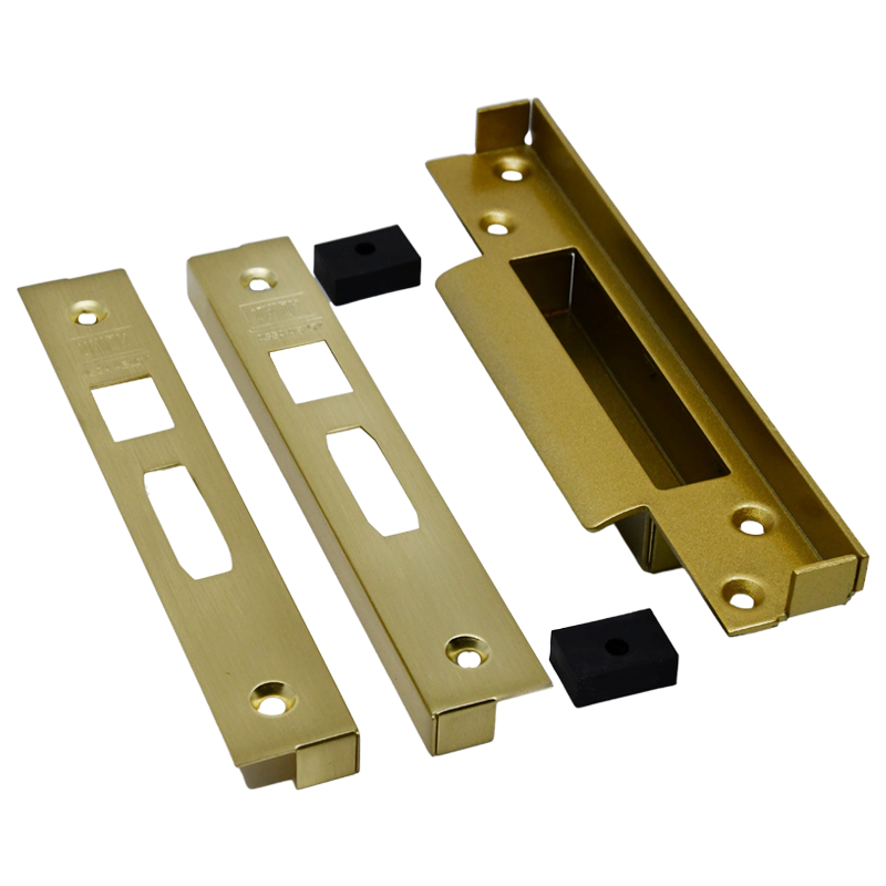 Union StrongBOLT Rebate Kit Sashlock Brass Image Union StrongBOLT Rebate Kit Sashlock Brass Image