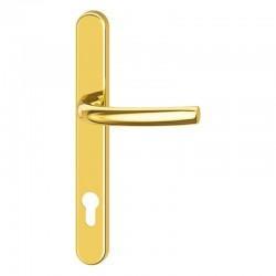 Arrone AR7550 Euro Lever Lock Handle Set - Brass