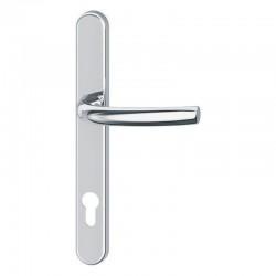 Arrone AR7550 Euro Lever Lock Handle Set - Polished Chrome