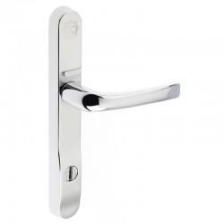 ProSecure TS007 2 Star Euro Lever Lock Handle Set - Polished Chrome