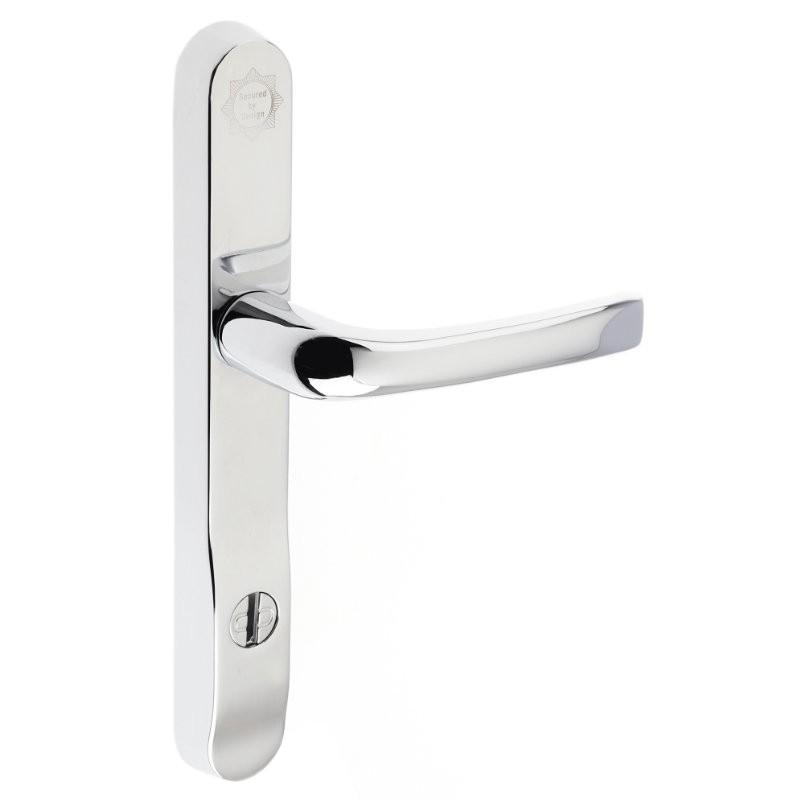 ProSecure TS007 2 Star Euro Lever Lock Handle Set - Polished Chrome ProSecure TS007 2 Star Euro Lever Lock Handle Set - Polished Chrome