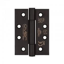 Black Square Concealed Bearing Heavy Duty Hinge