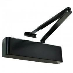 TS.9205 door closer with backcheck and delayed action - black