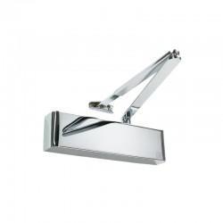 TS.9205 door closer with backcheck and delayed action - polished nickel