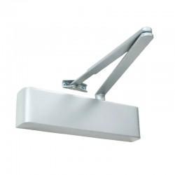 TS.9205 door closer with backcheck and delayed action - silver