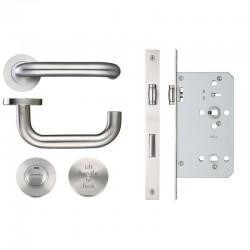 ZOO Lift to Lock DIN Bathroom Lock Kit