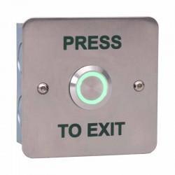 Press To Exit with Illuminated Button