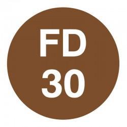 FD30 Fire Door Rating Sign (25mm)