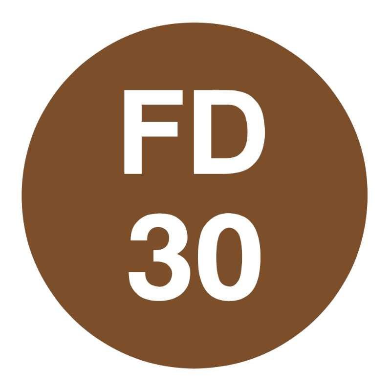 FD30 Brown Fire Door Sign