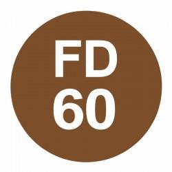 FD60 Brown Fire Door Sign