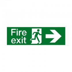 Fire exit sign