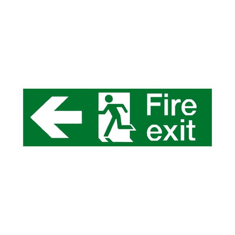 Fire exit sign