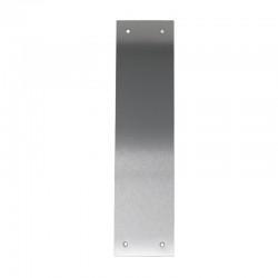 Piastra Porta In Alluminio 305x76mm Finger Plate Push Per Uffici E Negozi
