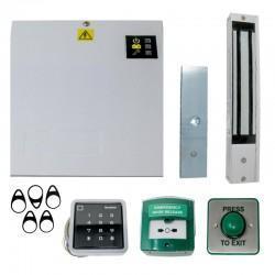 12v DC - Standalone Single Door Maglock Access Control Kit with WiFi/Proximity Keypad