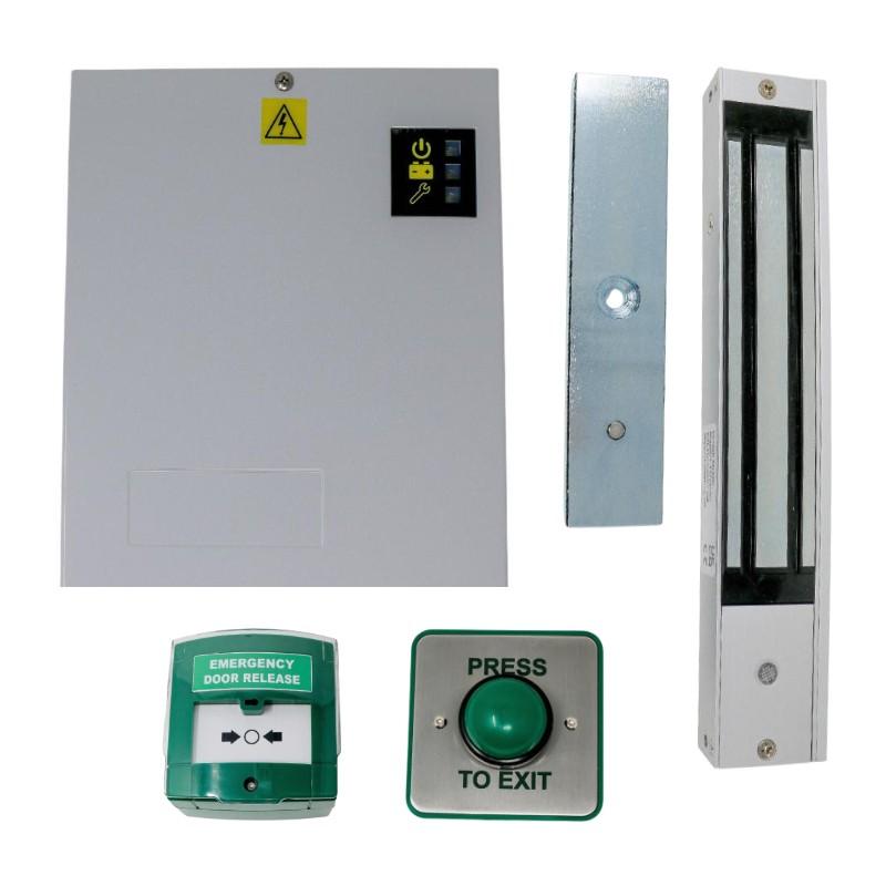 12V DC High Specification Single Door Maglock Access Control Kit