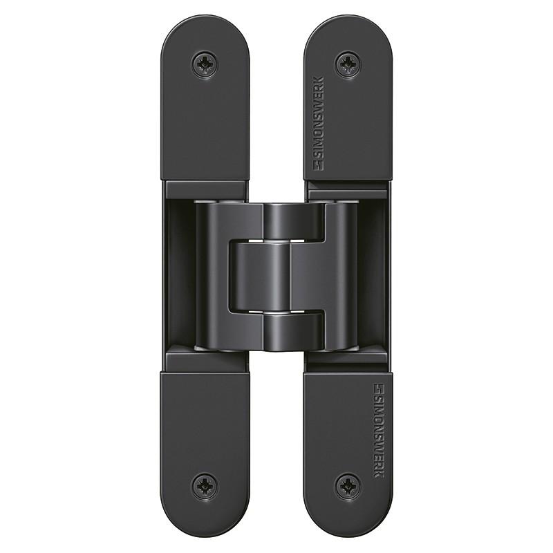 Simonswerk TECTUS TE340 3D Concealed Hinges In Black Simonswerk TECTUS TE340 3D Concealed Hinges In Black