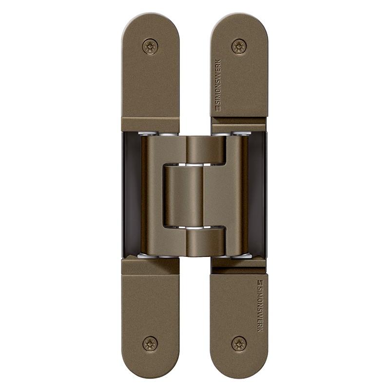 Simonswerk TECTUS TE540 3D Concealed Hinges In Bronze Simonswerk TECTUS TE540 3D Concealed Hinges In Bronze