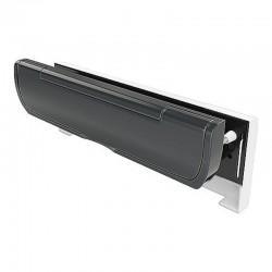 ARRONE AR708HS Security Letter Plate In Anthracite Grey And White ARRONE AR708HS Security Letter Plate In Anthracite Grey And White